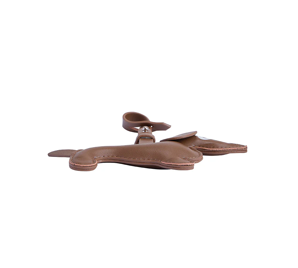 Leather Dog Bag Charm Ruffin - Image 10