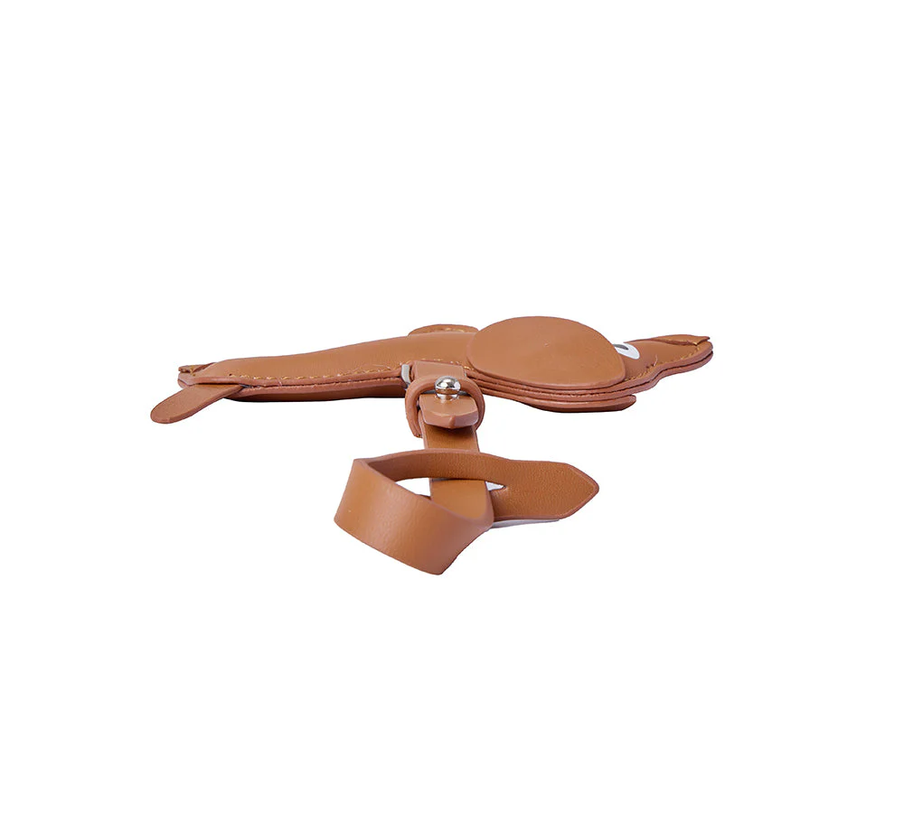 Leather Dog Bag Charm Ruffin - Image 5