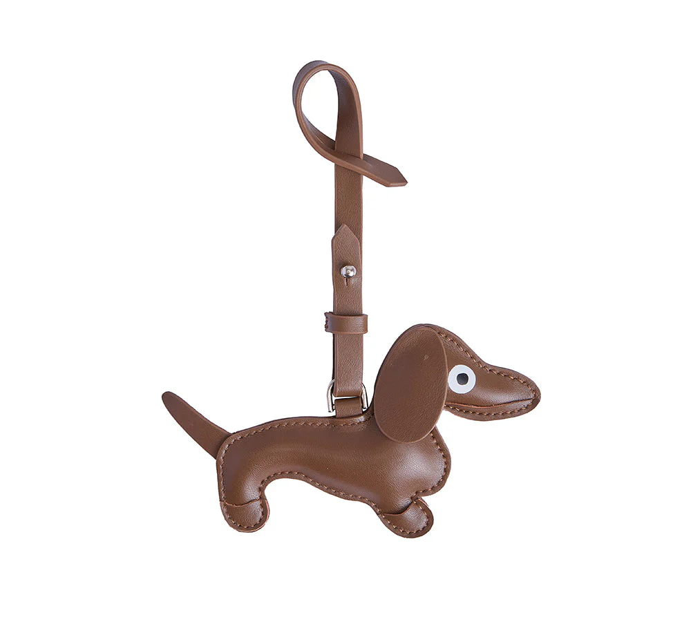 Leather Dog Bag Charm Ruffin - Image 8