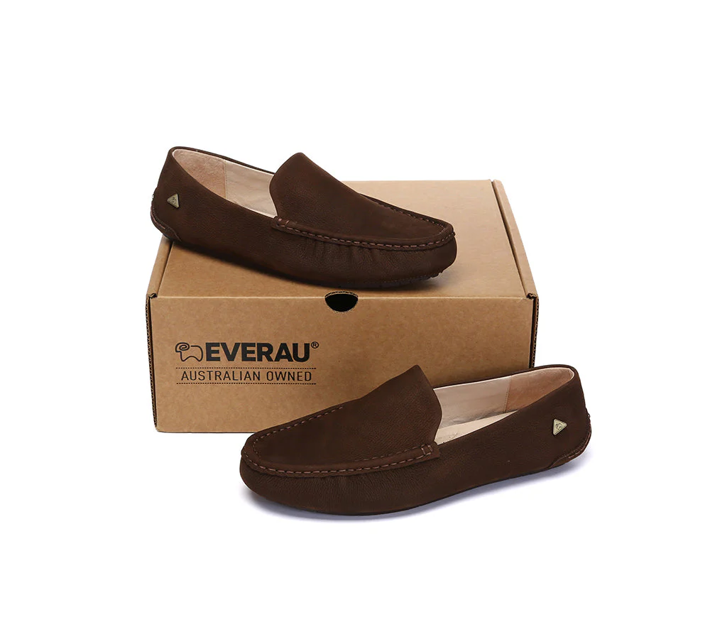 Men Leather Casual Slip On Moccasins Morris - Image 10