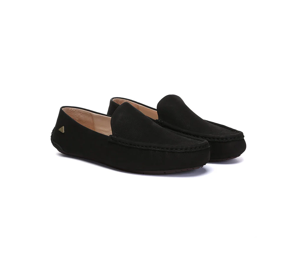 Men Leather Casual Slip On Moccasins Morris - Image 14