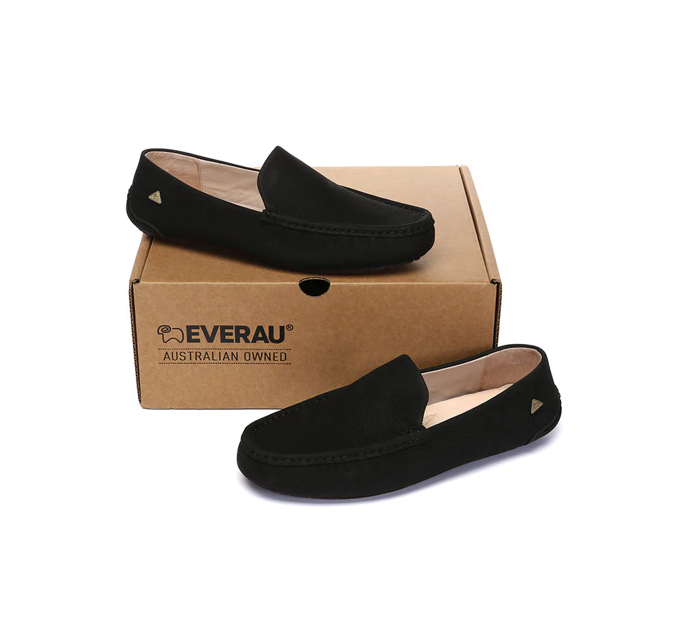 Men Leather Casual Slip On Moccasins Morris - Image 16