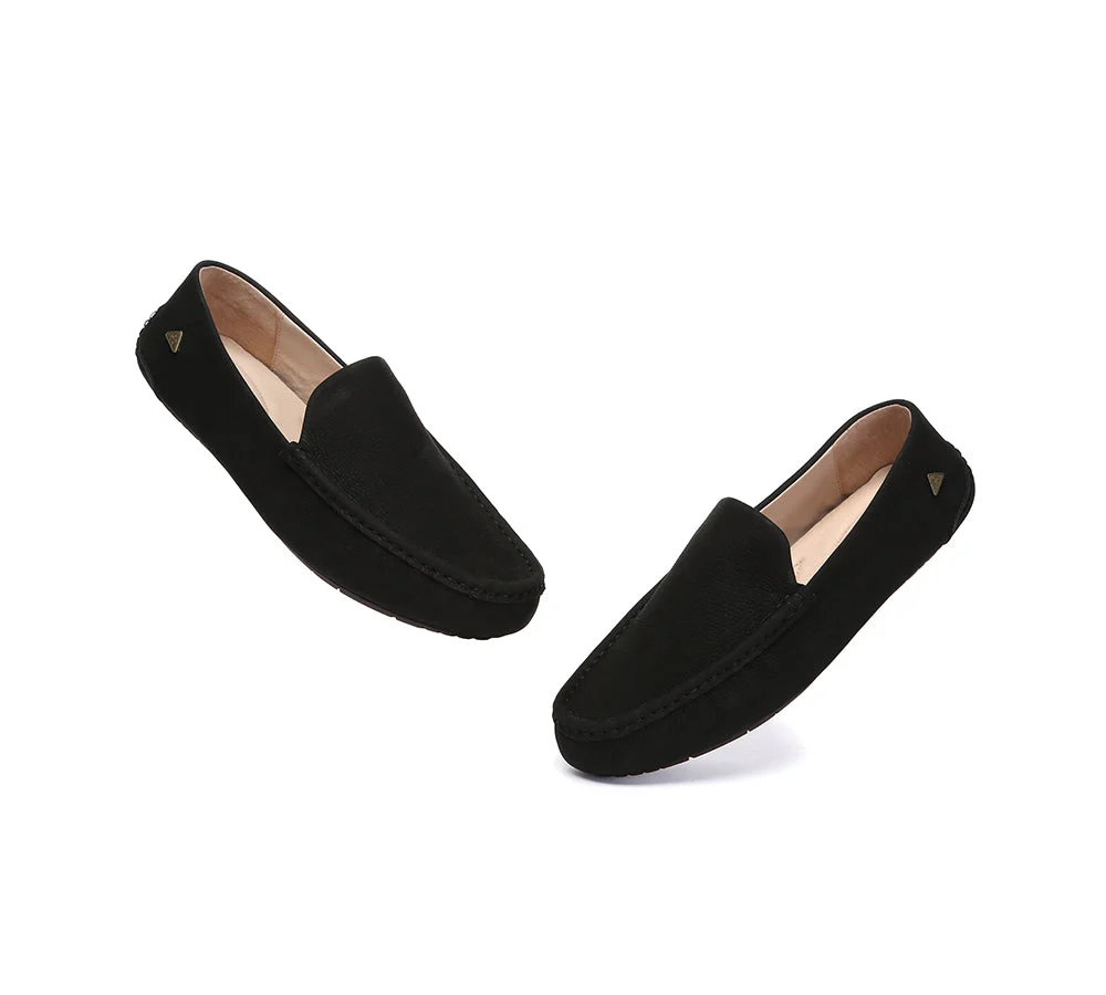 Men Leather Casual Slip On Moccasins Morris - Image 17