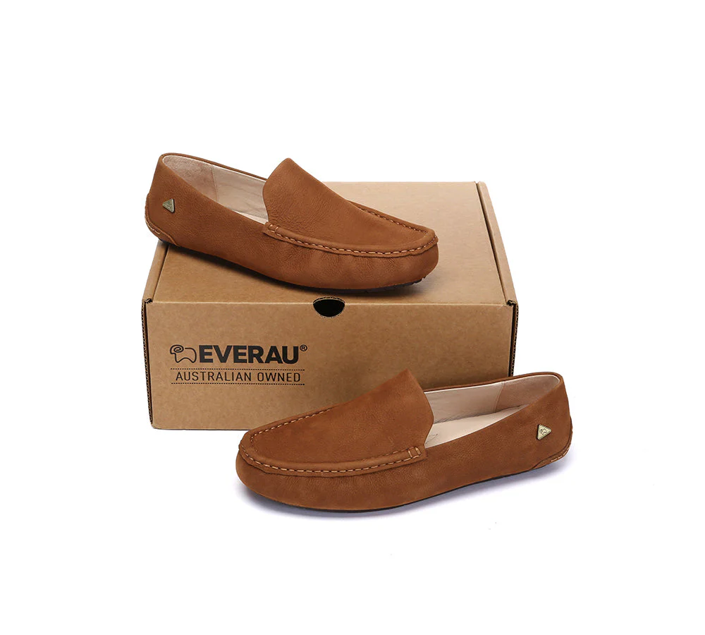Men Leather Casual Slip On Moccasins Morris - Image 4