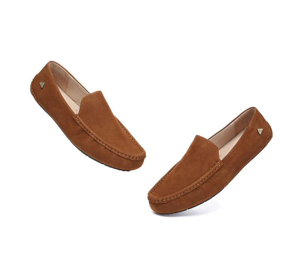 Men Leather Casual Slip On Moccasins Morris - Image 5