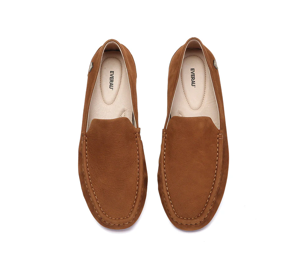 Men Leather Casual Slip On Moccasins Morris - Image 6