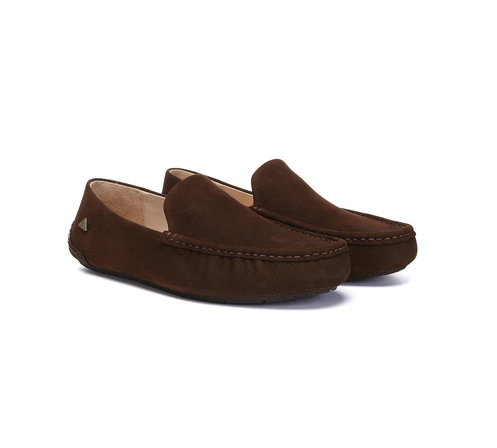 Men Leather Casual Slip On Moccasins Morris - Image 8