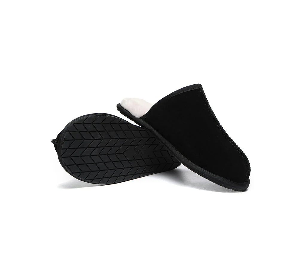 Men UGG Slippers Sheepskin Wool Home Slippers Bennett - Image 11