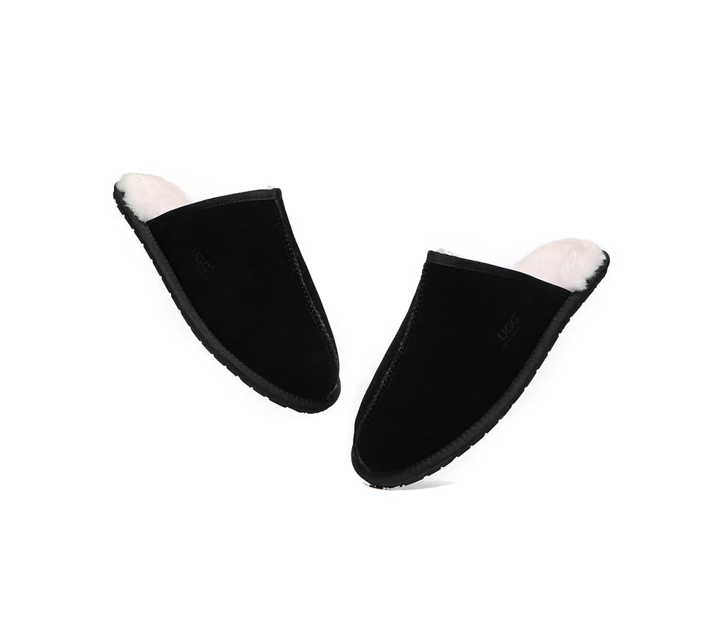 Men UGG Slippers Sheepskin Wool Home Slippers Bennett - Image 13