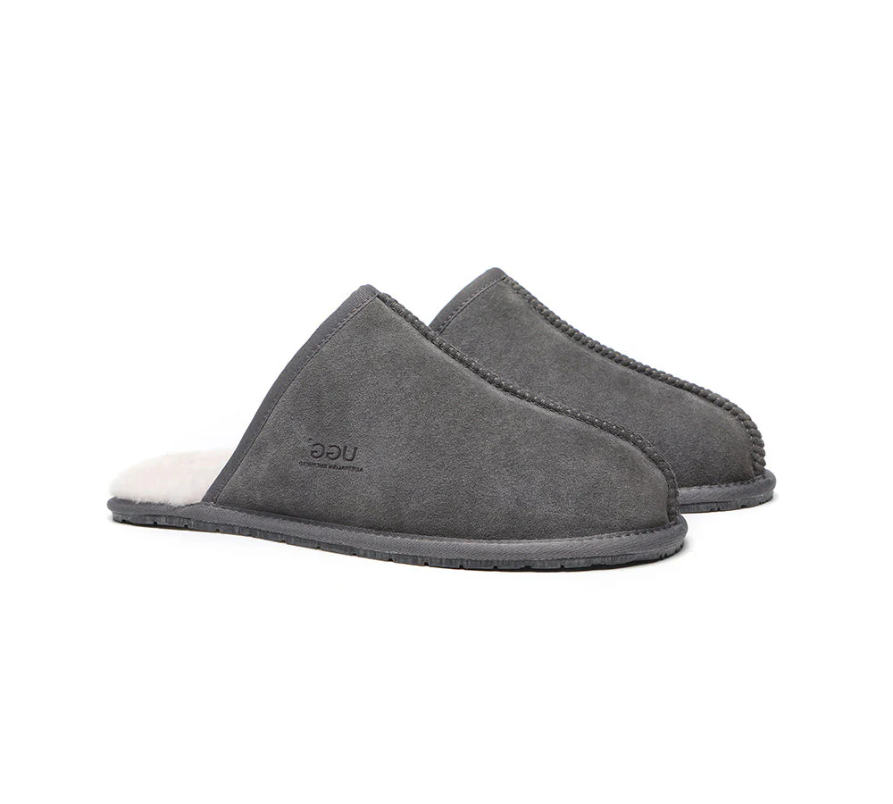 Men UGG Slippers Sheepskin Wool Home Slippers Bennett - Image 18