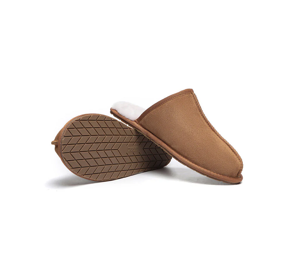 Men UGG Slippers Sheepskin Wool Home Slippers Bennett - Image 3