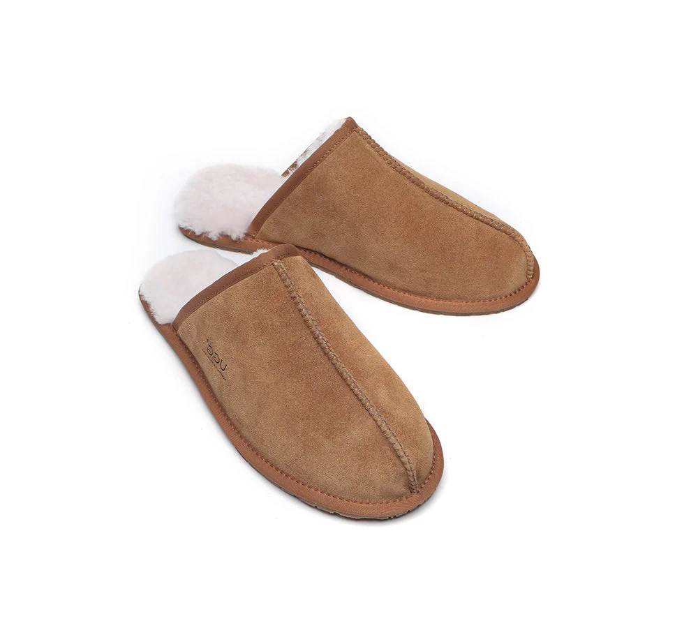 Men UGG Slippers Sheepskin Wool Home Slippers Bennett - Image 6