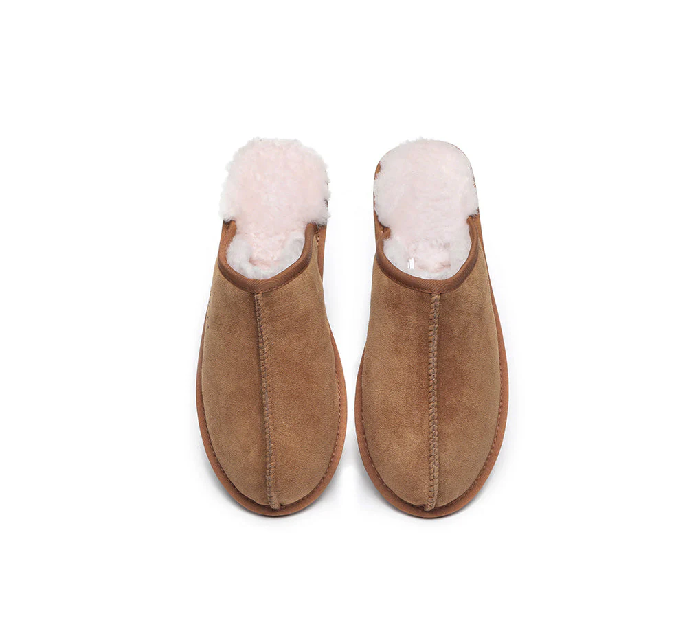 Men UGG Slippers Sheepskin Wool Home Slippers Bennett - Image 7