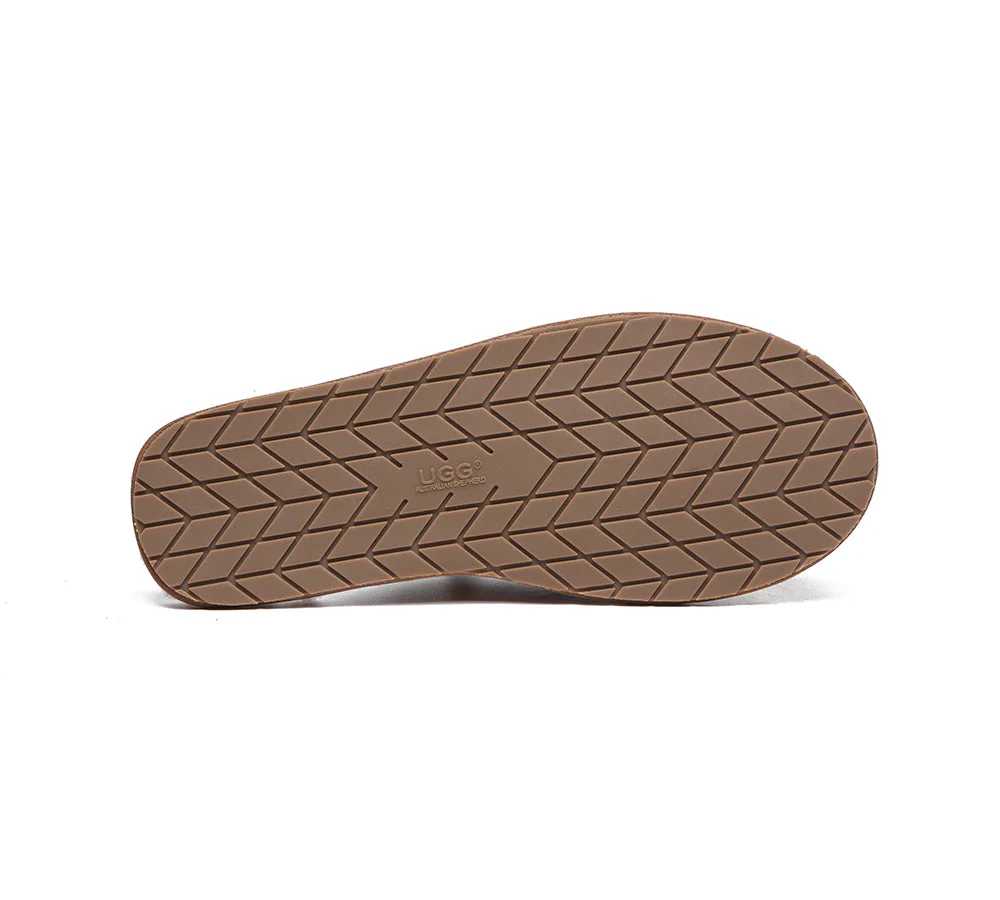 Men UGG Slippers Sheepskin Wool Home Slippers Bennett - Image 9