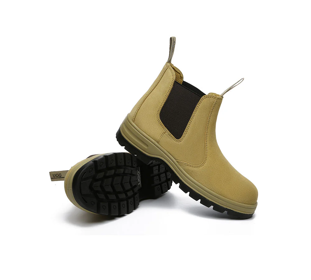Men Work Boots Arlo Safety Steel Toe Shoes - Image 3