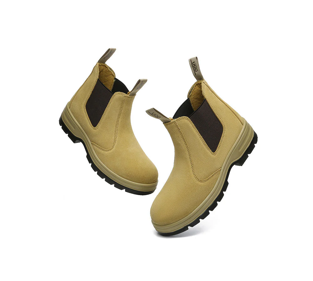 Men Work Boots Arlo Safety Steel Toe Shoes - Image 5