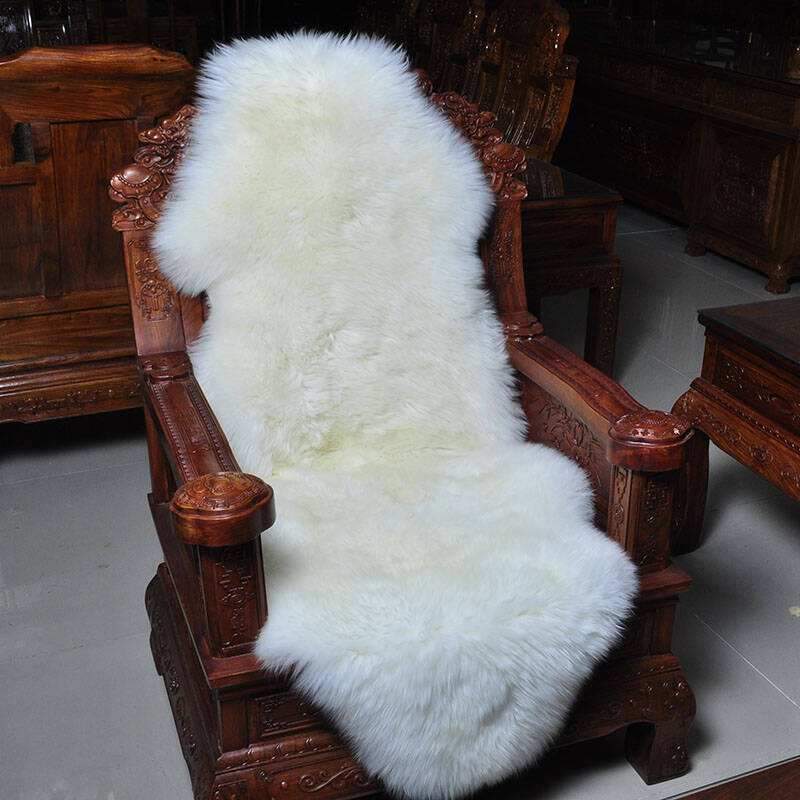 Premium Australian Lambskin Sheepskin Soft Long Wool Rugs - Image 8