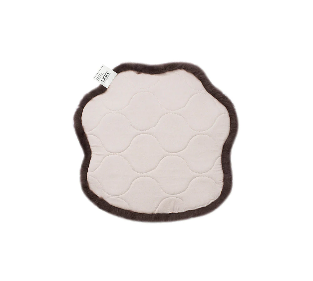 Round Australian Sheepskin Wool Cushion - Image 24
