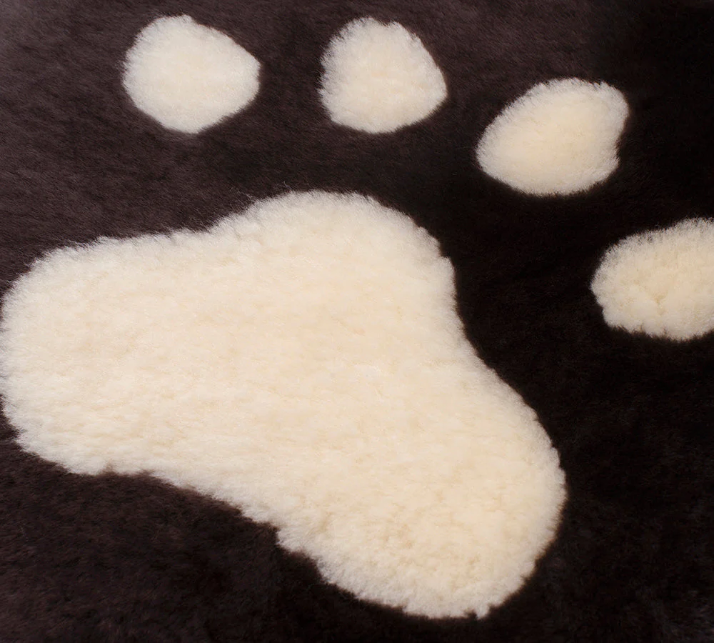 Round Australian Sheepskin Wool Cushion - Image 25