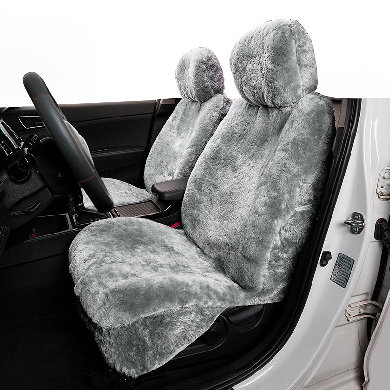 Sheepskin Car Seats Cover Protector Set - Image 14
