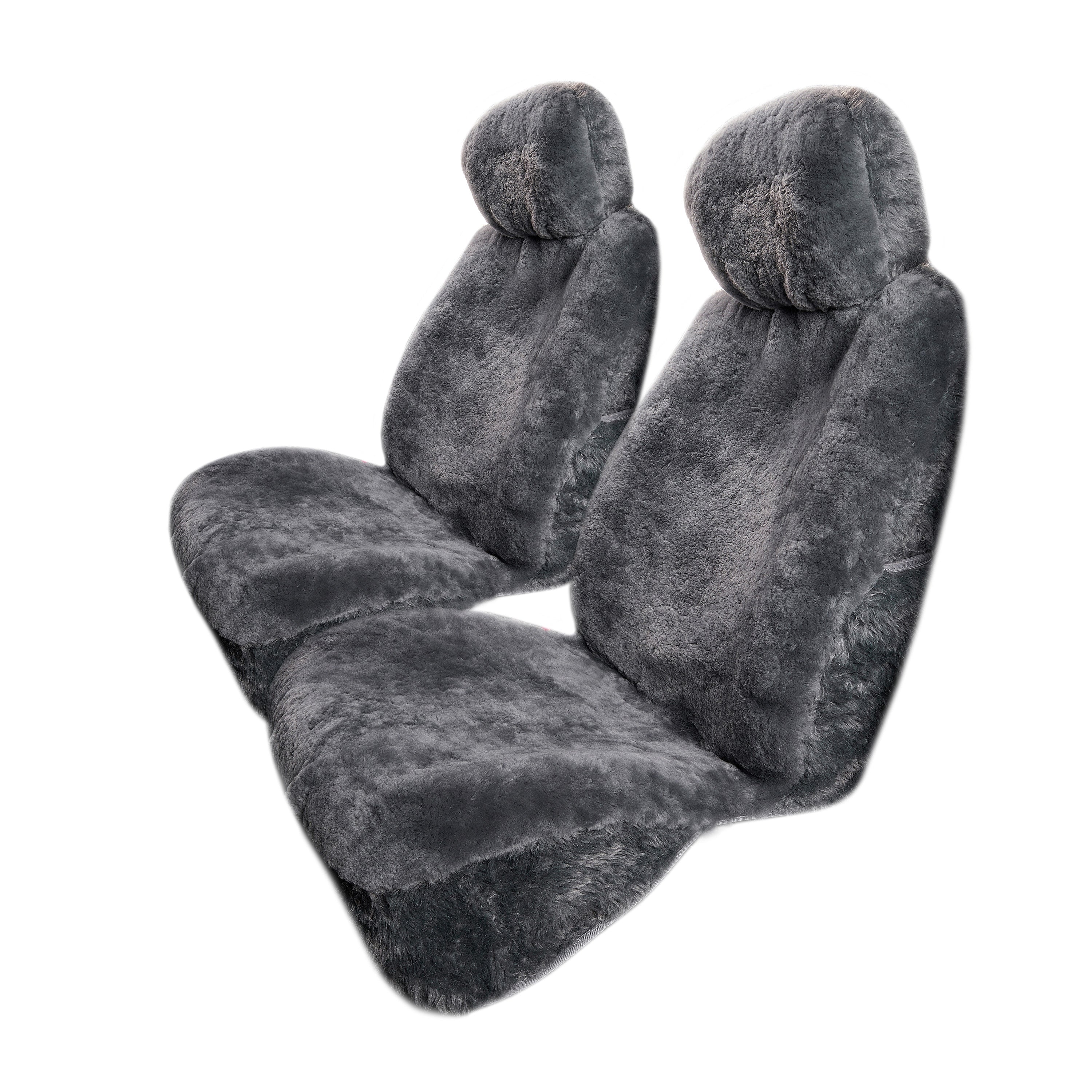 Sheepskin Car Seats Cover Protector Set - Image 6