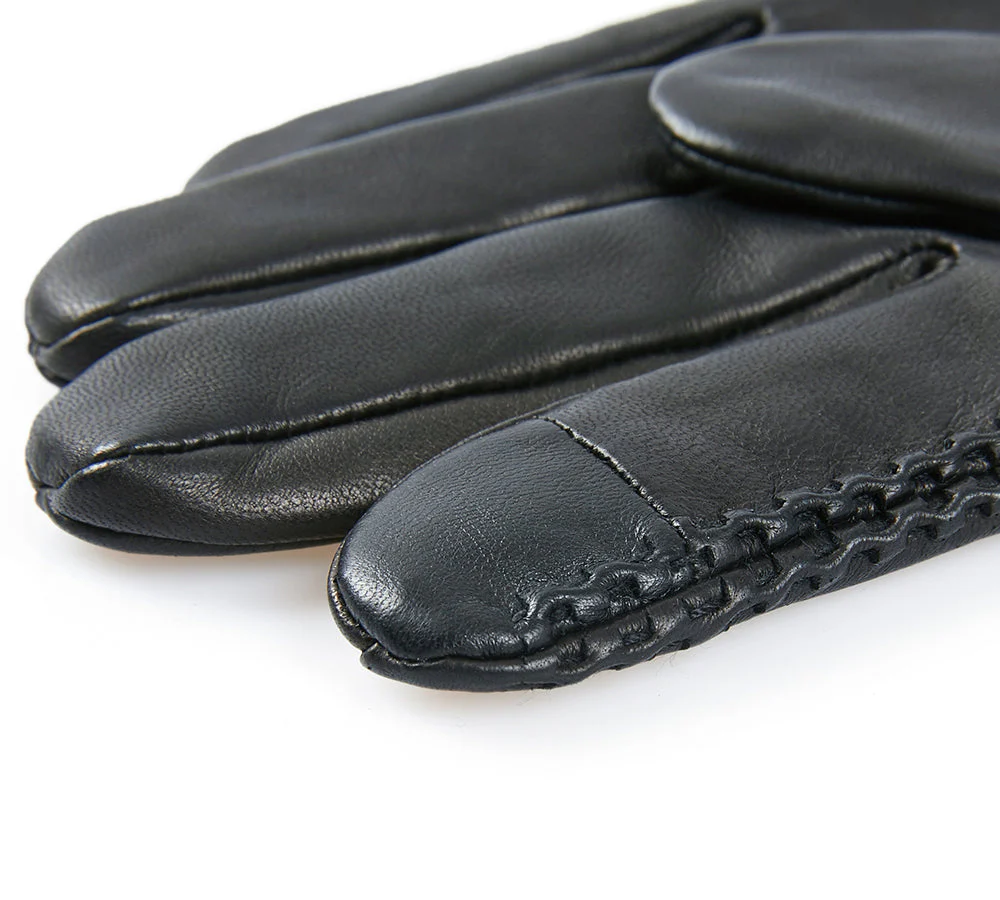 Sheepskin Wool Mens Leather Gloves Benjamin - Image 5