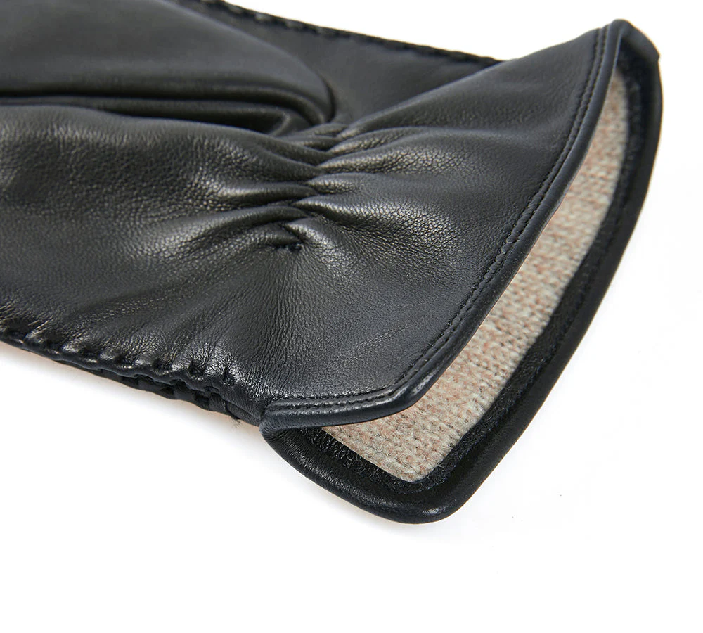 Sheepskin Wool Mens Leather Gloves Benjamin - Image 7