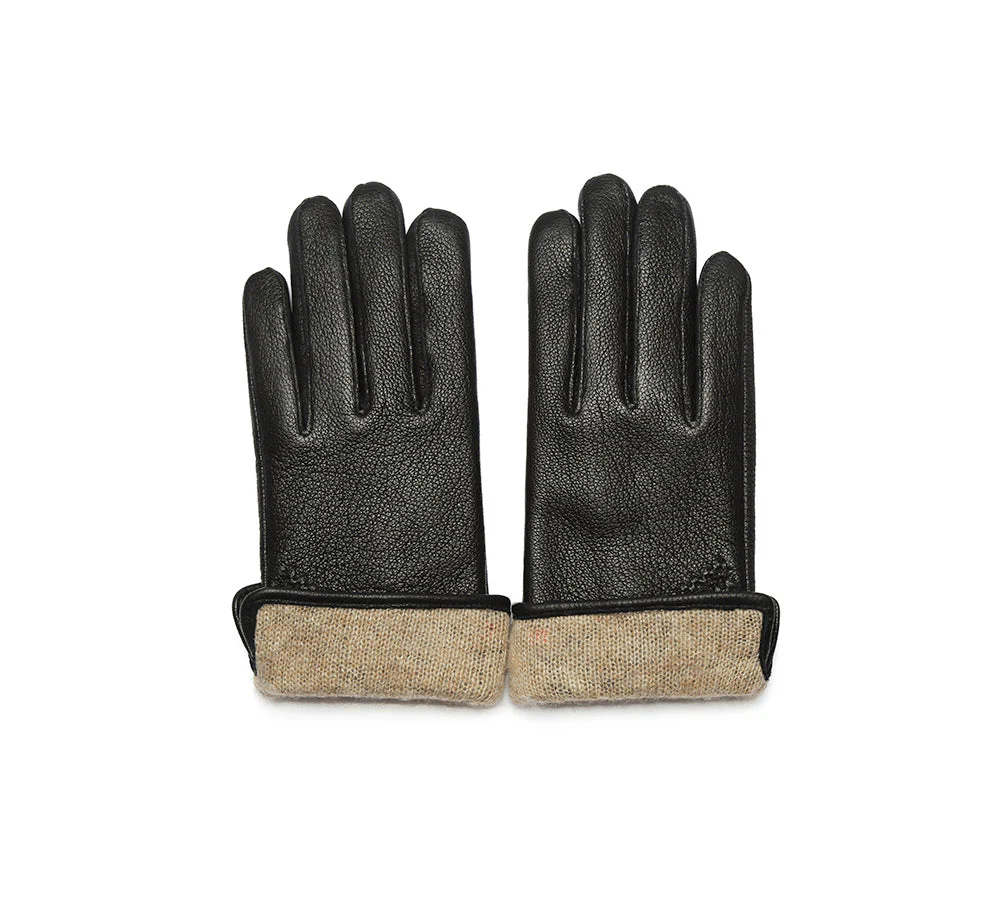 Sheepskin Wool Ladies Leather Gloves Britney - Image 3