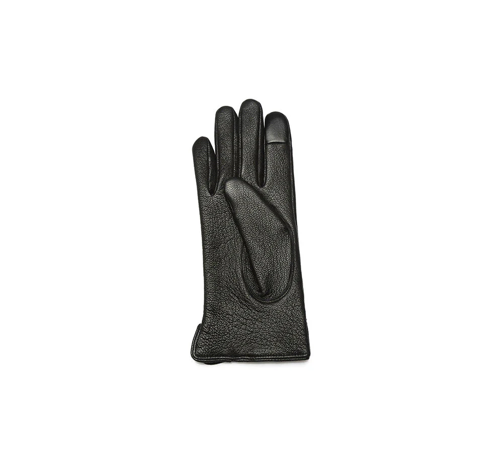 Sheepskin Wool Ladies Leather Gloves Britney - Image 5