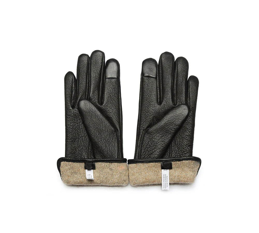 Sheepskin Wool Ladies Leather Gloves Britney - Image 6