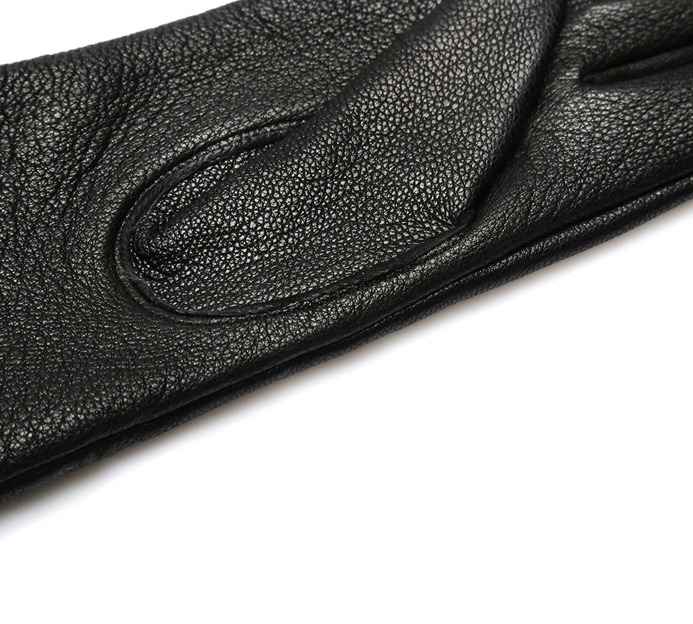 Sheepskin Wool Ladies Leather Gloves Britney - Image 9