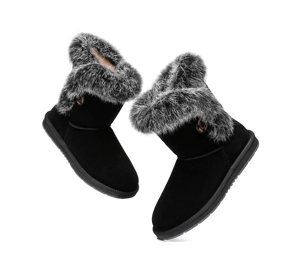 Short Button Boots Donna - Image 12