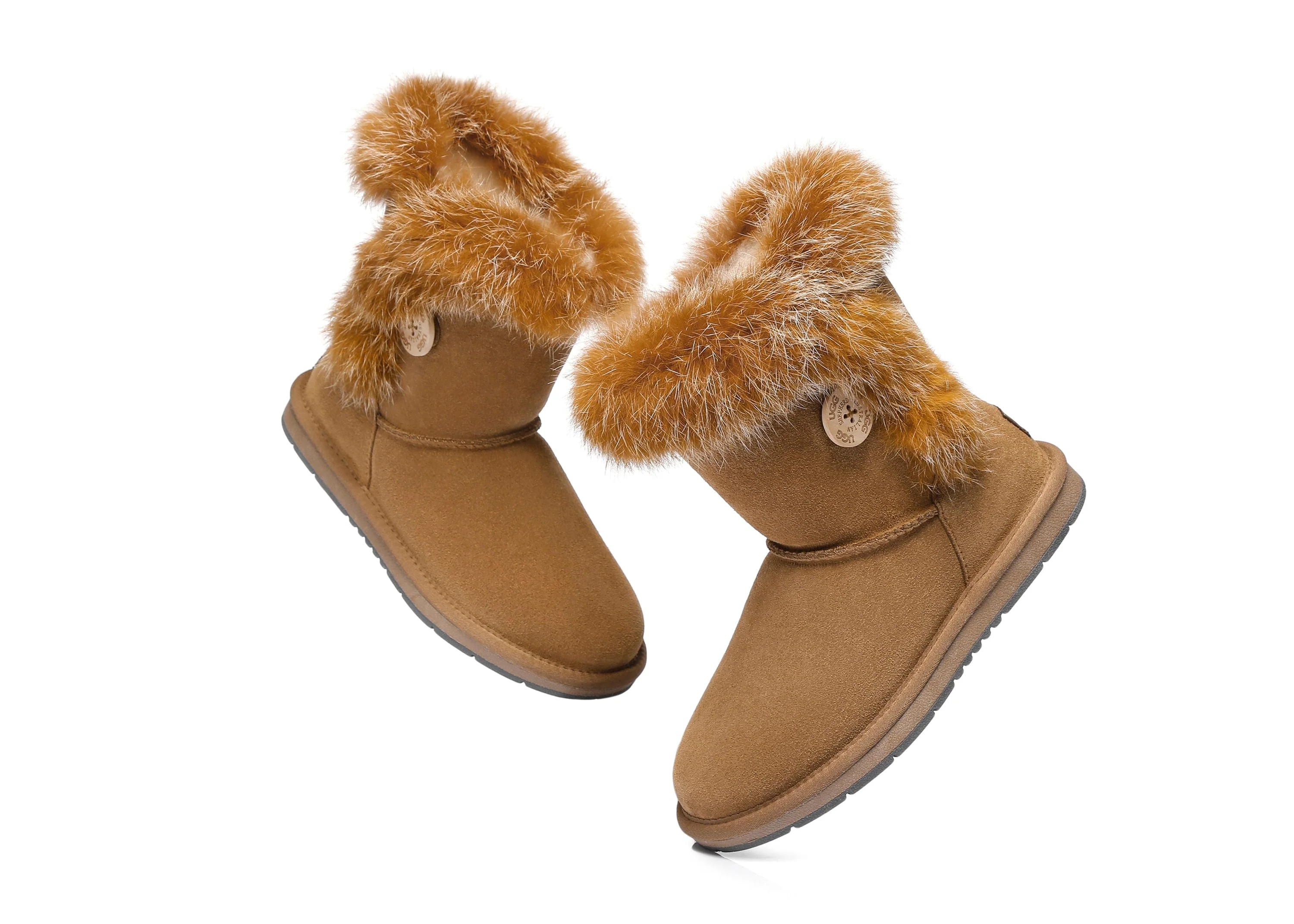 Short Button Boots Donna - Image 6