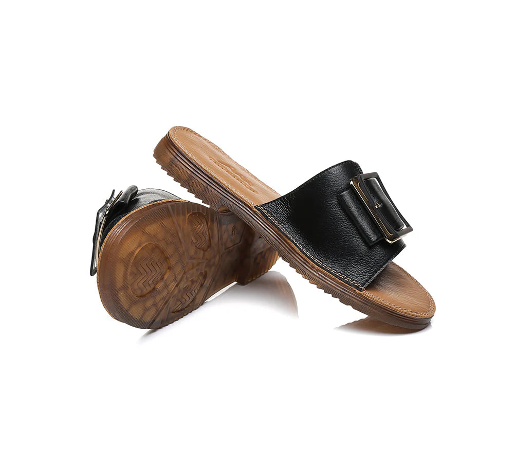 Women Buckle Top Slides Bera - Image 10