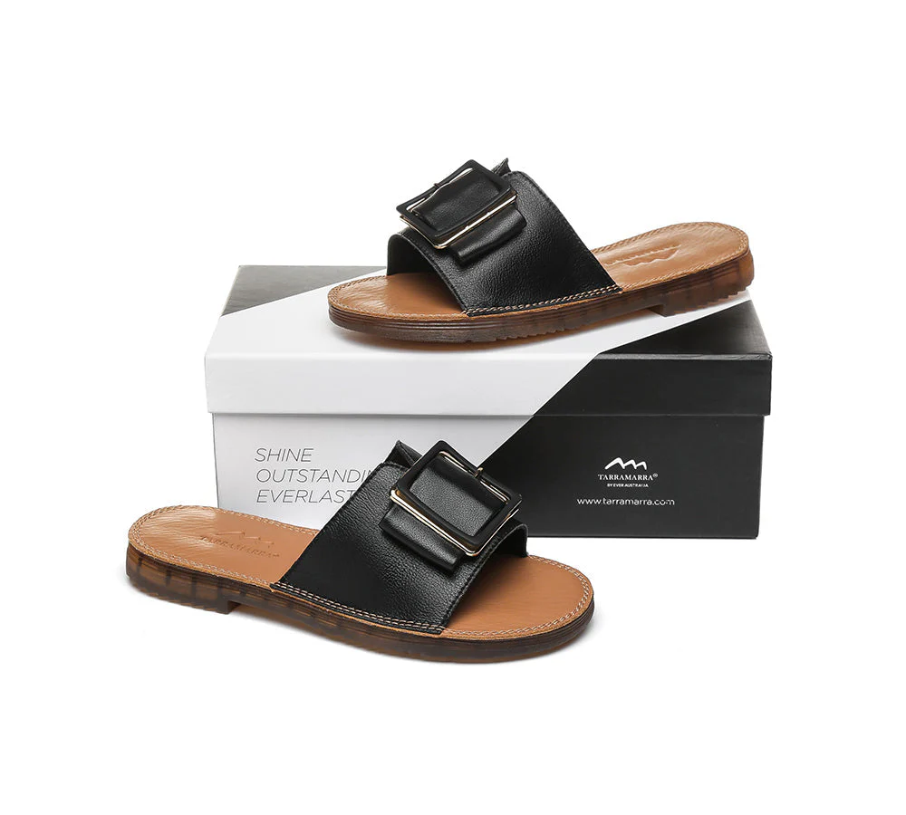 Women Buckle Top Slides Bera - Image 11