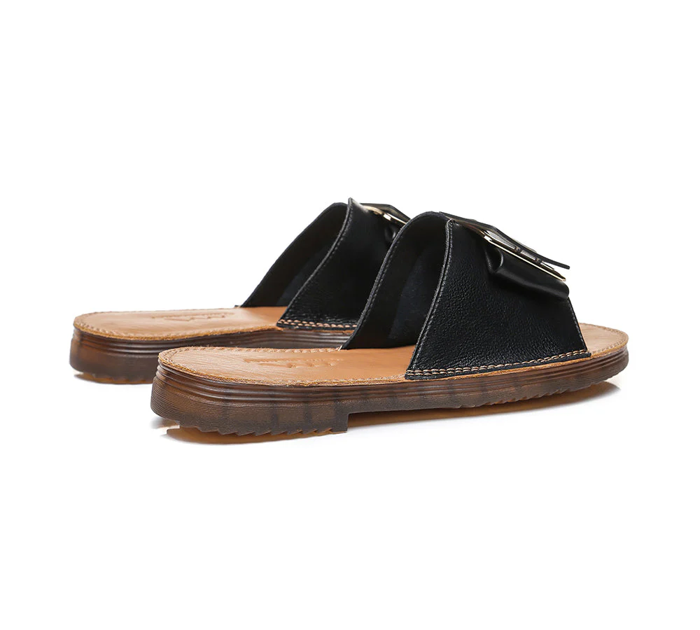 Women Buckle Top Slides Bera - Image 14