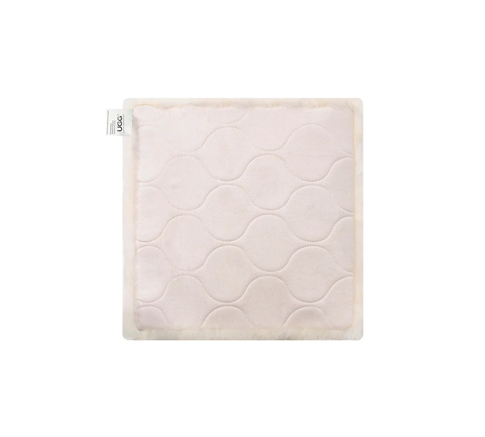 Square Australian Sheepskin Wool Cushion - Image 16