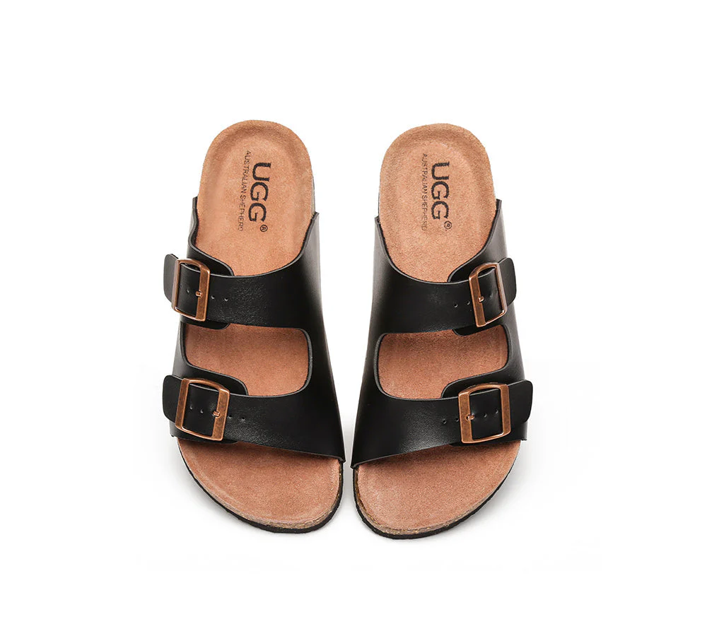 Summer Unisex Beach Slip-On Flats Sandal Slides Mick - Image 19