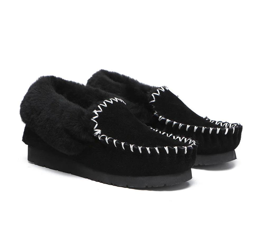 Unisex Sheepskin Popo Moccasin - Image 11