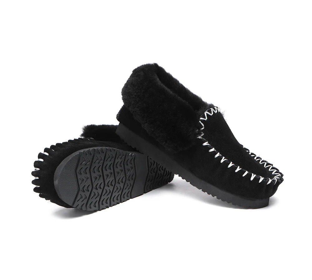 Unisex Sheepskin Popo Moccasin - Image 13