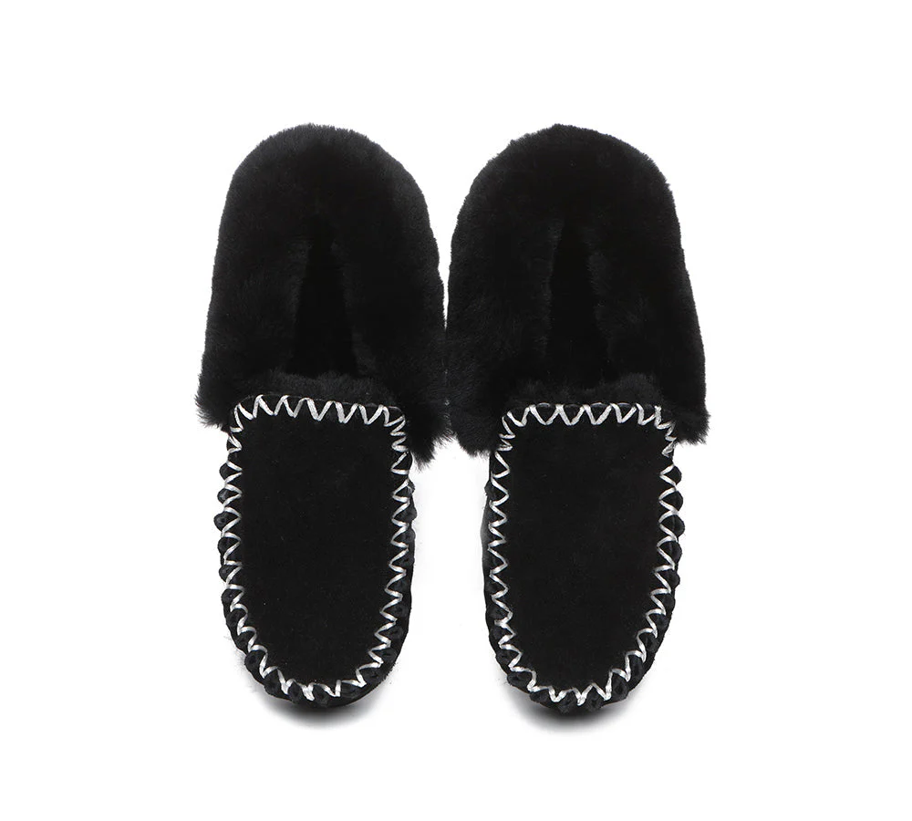 Unisex Sheepskin Popo Moccasin - Image 14