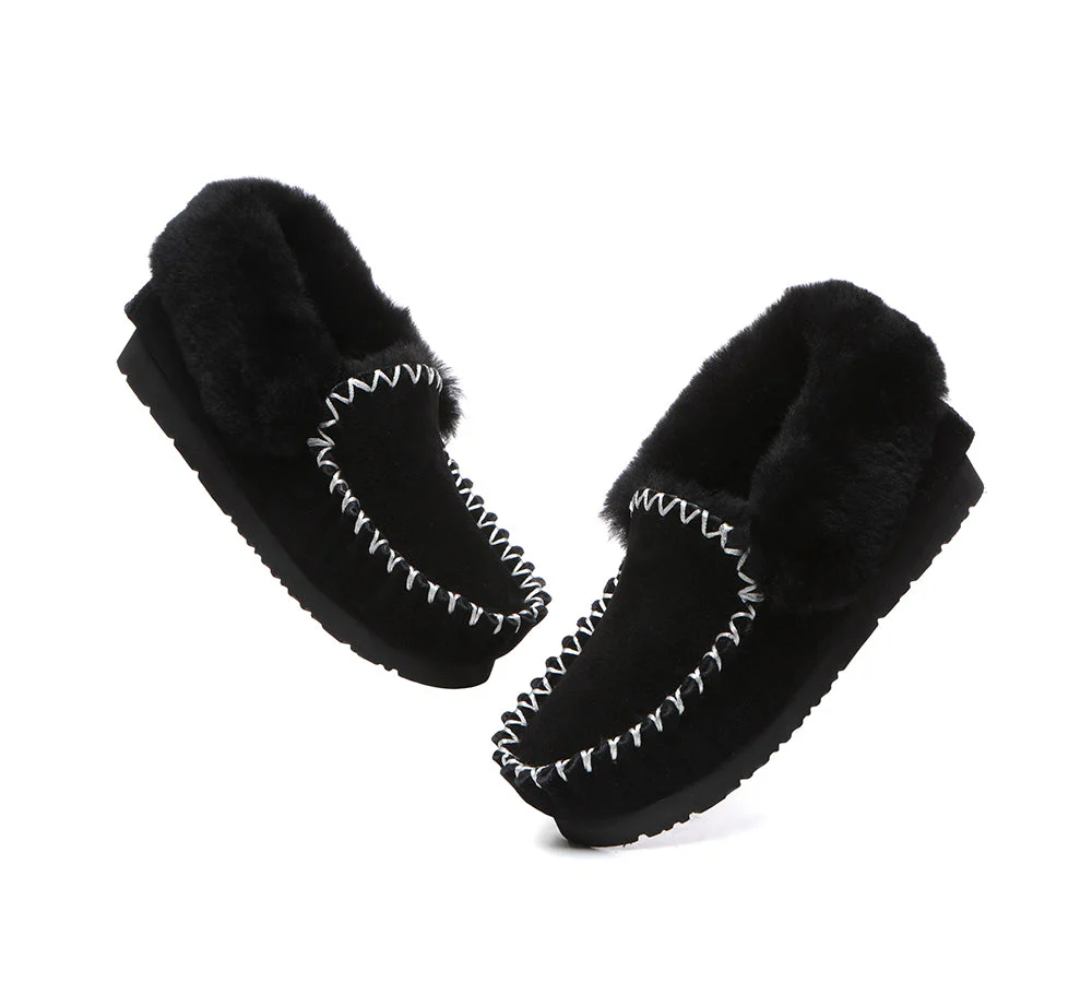 Unisex Sheepskin Popo Moccasin - Image 15