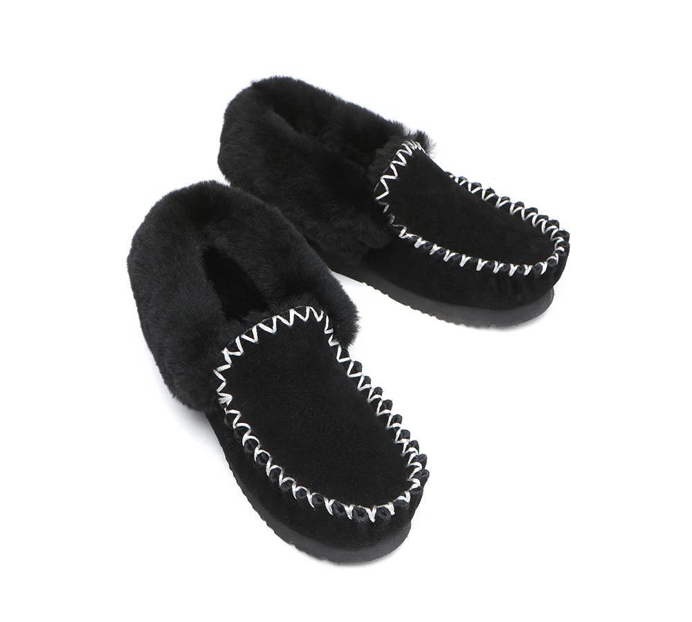 Unisex Sheepskin Popo Moccasin - Image 16