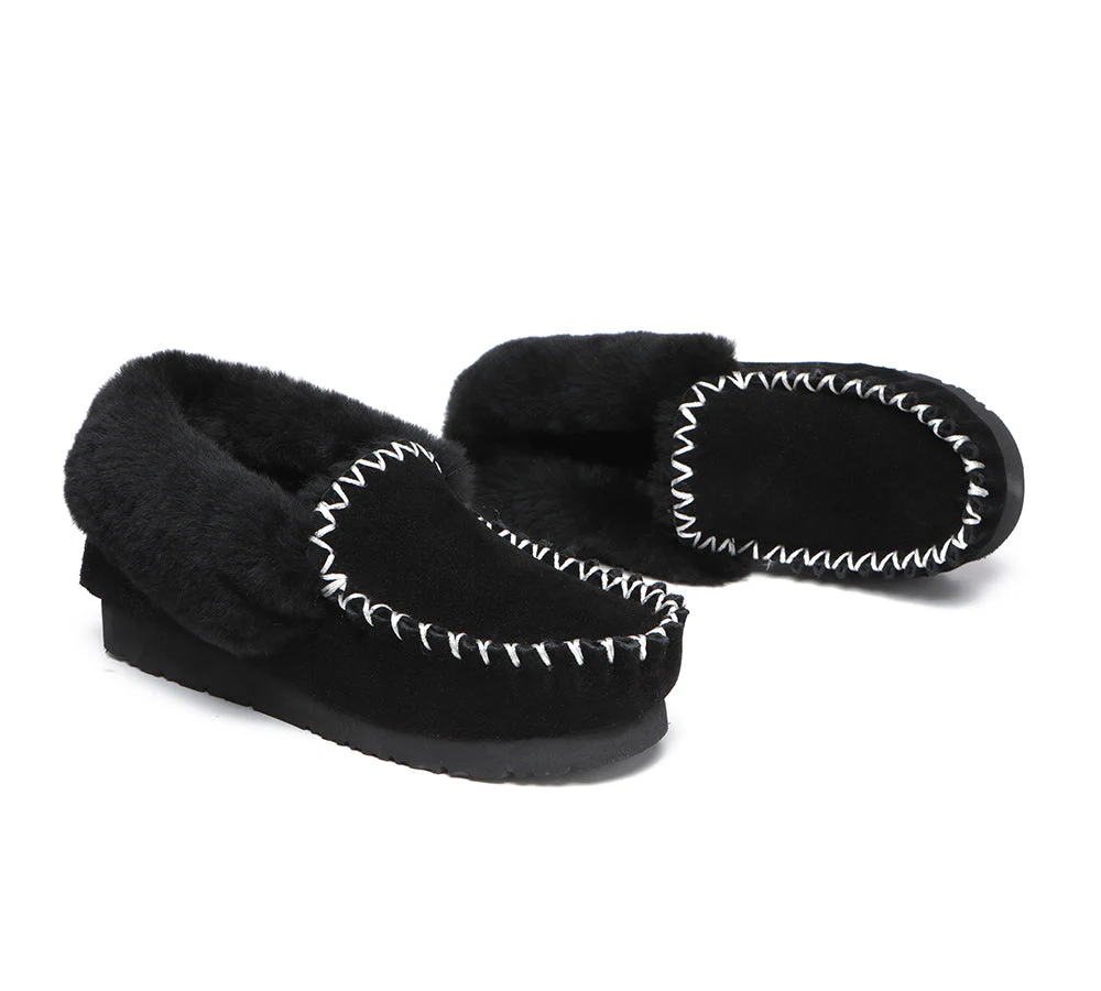 Unisex Sheepskin Popo Moccasin - Image 17