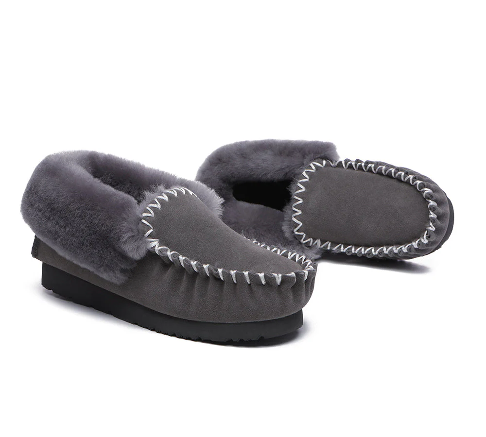 Unisex Sheepskin Popo Moccasin - Image 26