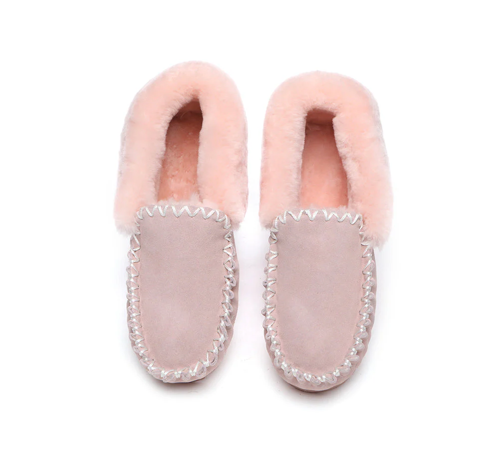 Unisex Sheepskin Popo Moccasin - Image 32