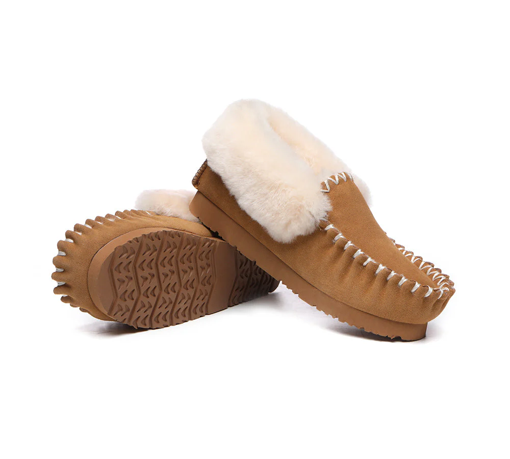 Unisex Sheepskin Popo Moccasin - Image 4
