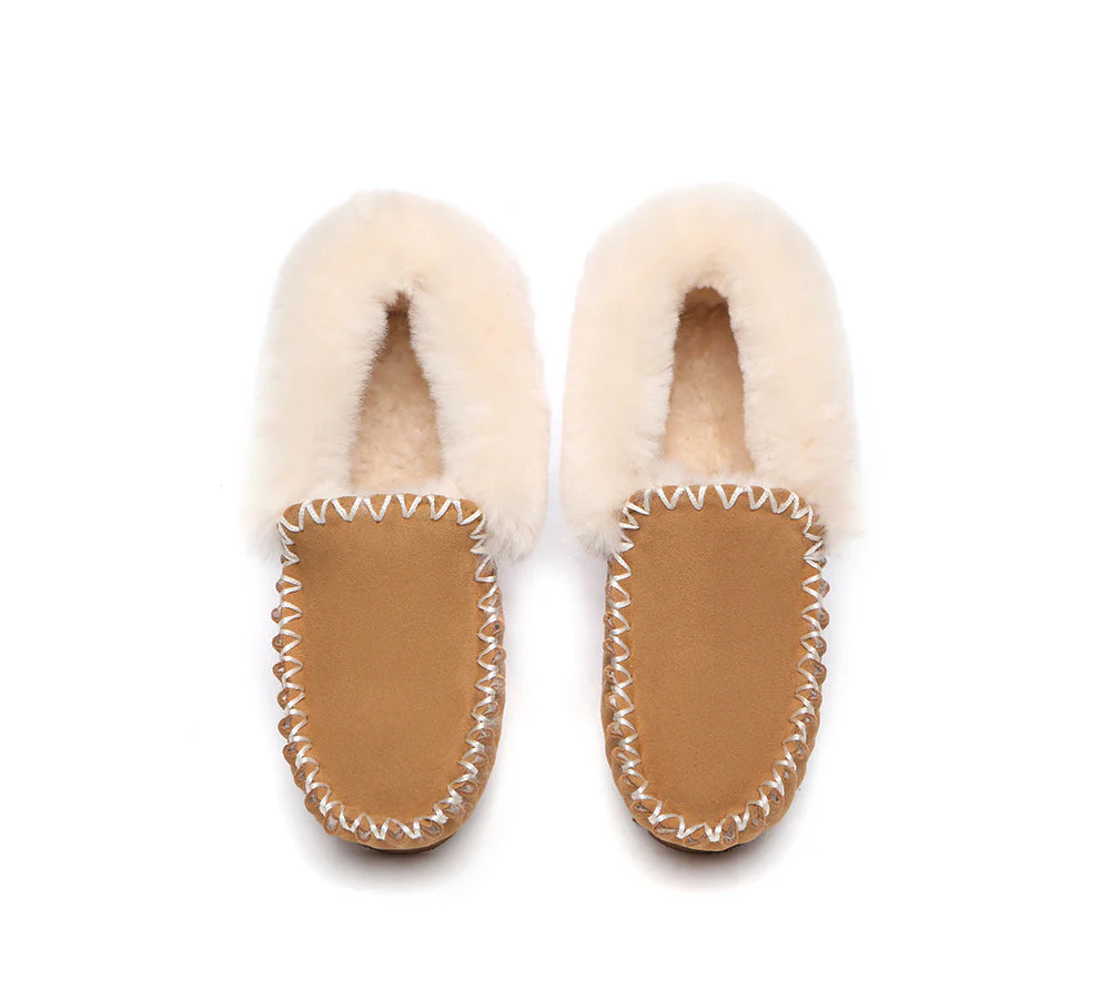 Unisex Sheepskin Popo Moccasin - Image 5