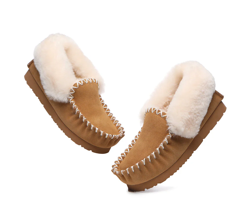 Unisex Sheepskin Popo Moccasin - Image 6