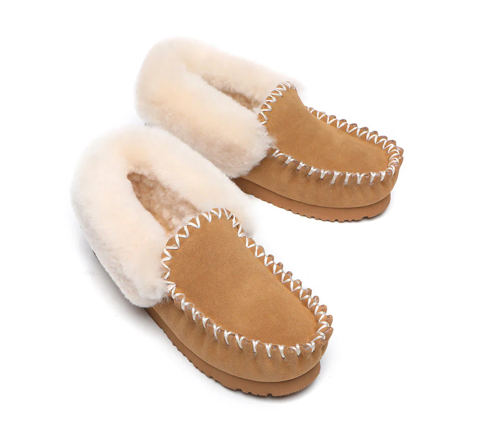 Unisex Sheepskin Popo Moccasin - Image 7